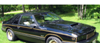 1981 Mercury Capri Black Magic Stripe Kit with Cat Head Decal